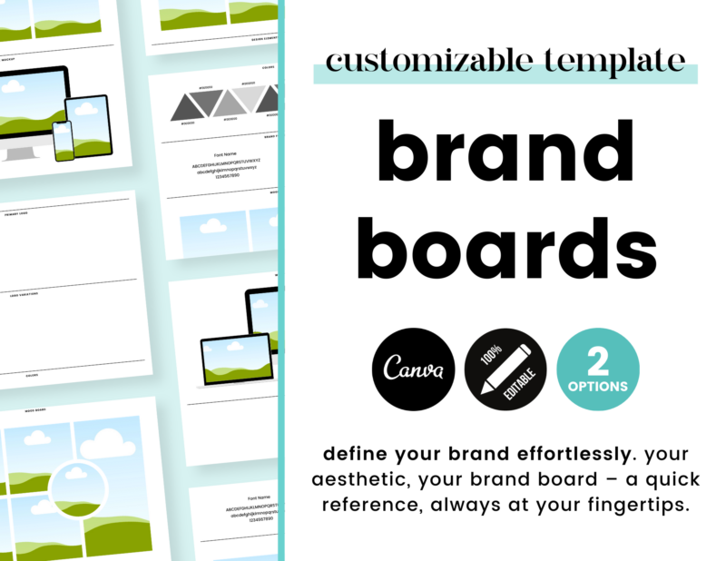 Brand Board Templates