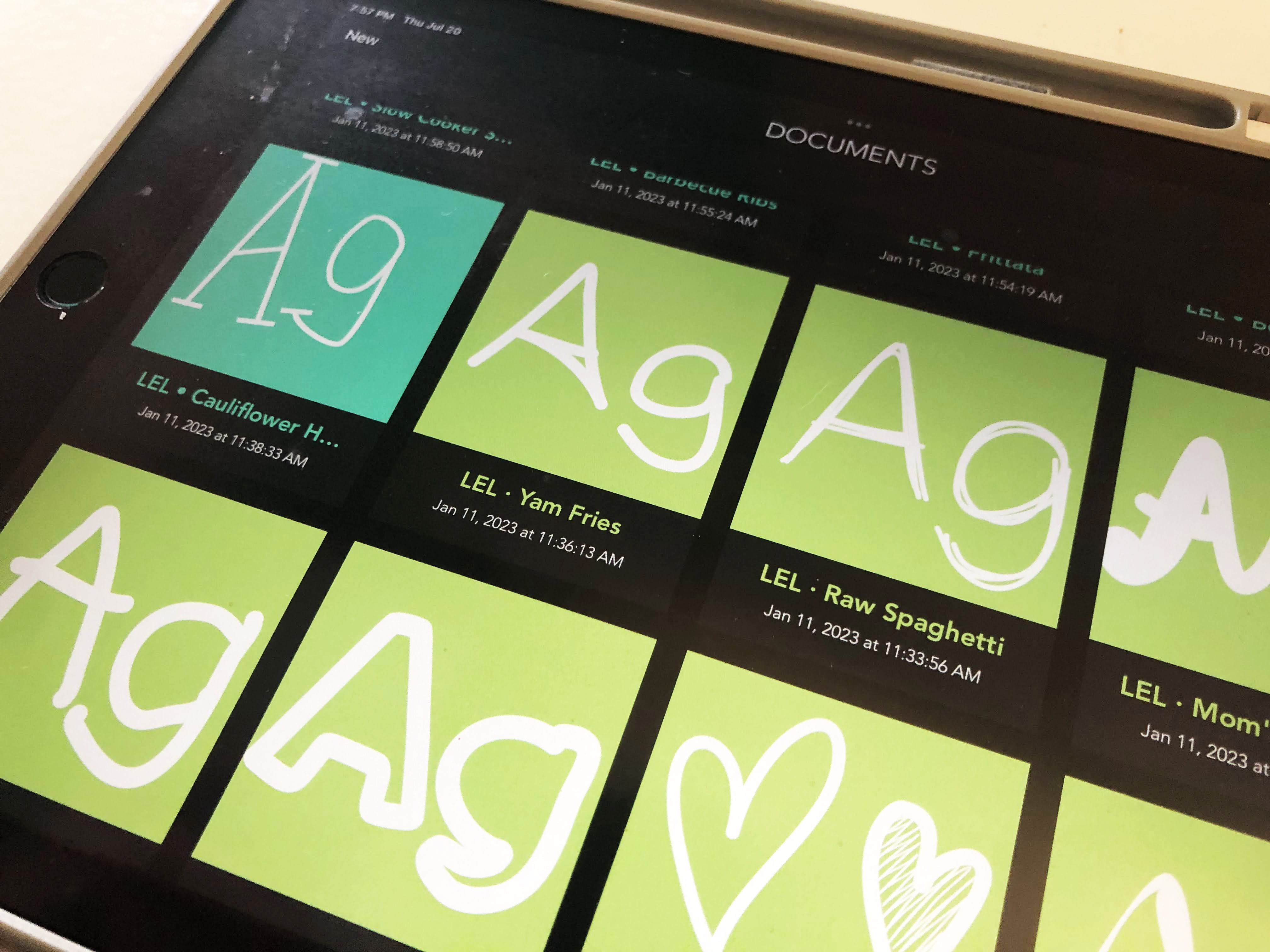 authentic handwritten fonts for your products