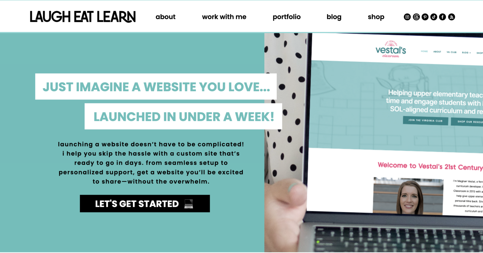 Image of a high-converting sale page header