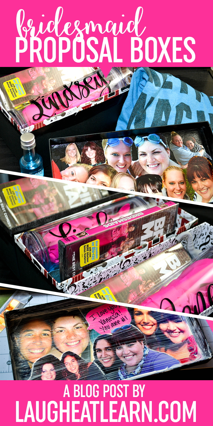 I loved the idea of a keepsake that I could gift to my friends to go alongside my important question, will you be my bridesmaid. These bridesmaid boxes are personalized to each, beautiful, and very affordable. Everything is DIY and can be put together in an afternoon for your bridal party. This bridesmaid proposal box was a great way of asking my friends to be in my bride tribe! 