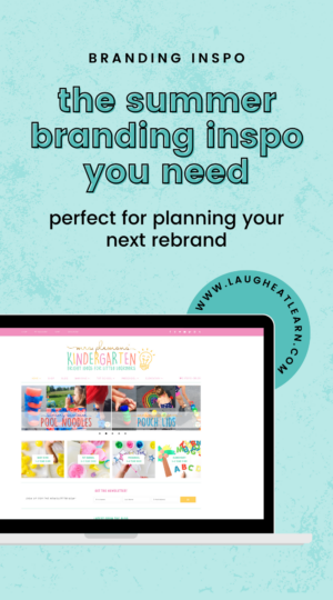 In need of some branding inspo? Take a peek at these summer-inspired brands. You might get some color, logo, or website design inspiration!