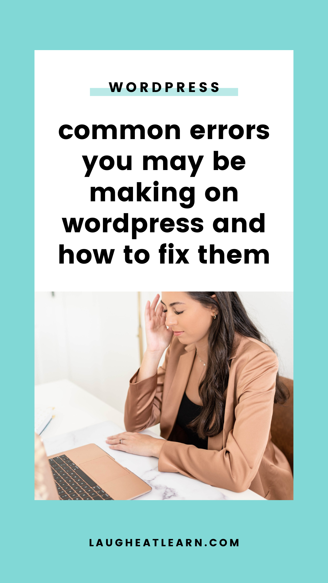 Feel like you can't get the hang of WordPress? There are common WordPress errors most business owners make. Here's how to avoid them!