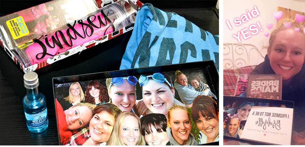 I loved the idea of a keepsake that I could gift to my friends to go alongside my important question, will you be my bridesmaid. These bridesmaid boxes are personalized to each, beautiful, and very affordable. Everything is DIY and can be put together in an afternoon for your bridal party. This bridesmaid proposal box was a great way of asking my friends to be in my bride tribe!